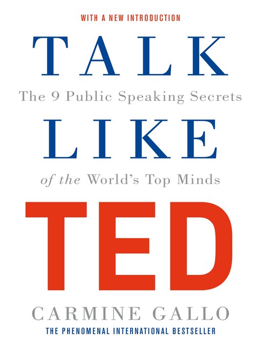 Title details for Talk Like TED by Carmine Gallo - Wait list